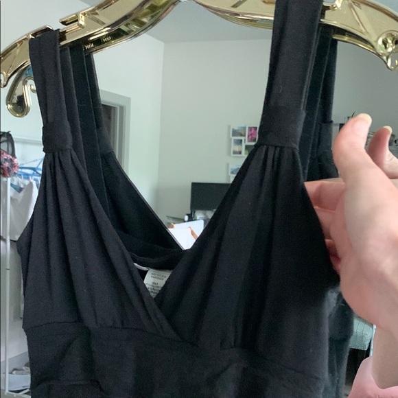 Max Studio Black Ruffled Dress - Picture 3 of 5